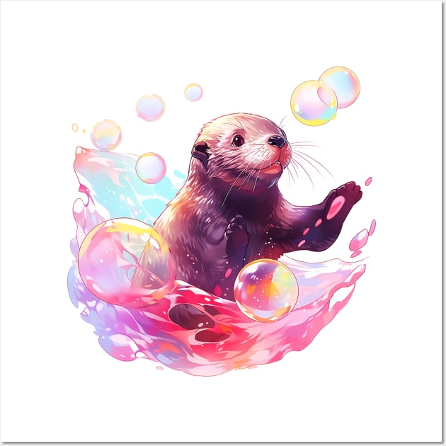 otter Wall Art by piratesnow